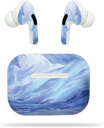 Vista 7 de MightySkins - Compatible con Apple AirPods Pro - Acid Trippy Funda protectora de vinilo duradera y única Fácil de aplicar, quitar y cambiar