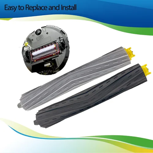 Vista 5 de Juego de 2 cepillos de repuesto compatibles con iRobot Roomba 800 900 Series 805 860 870 871 880 890 960 980 980 985 891 960 961 964 980 981 Robot