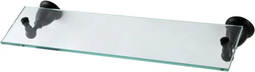 Vista 5 de Kingston Brass BA1759BB Heritage - Estante de vidrio para baño, latón cepillado 20.44 x 5.25 x 3.06