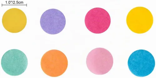 Vista 2 de Outus Confeti redondo multicolor de 1 pulgada (3.5 oz)