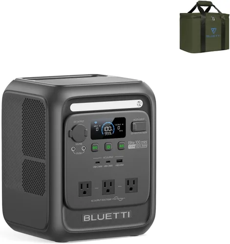 Vista 15 de BLUETTI Elite 100 mini estación eléctrica portátil para acampar 1004.8Wh