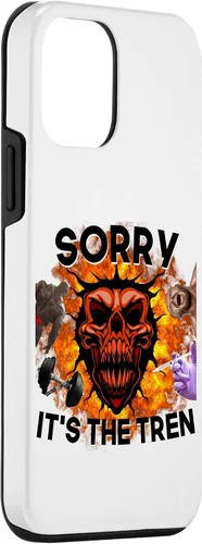 Vista 3 de iPhone 12 mini Funny workout Sorry it's The Tren Design Gym bodybuilder Jim Case