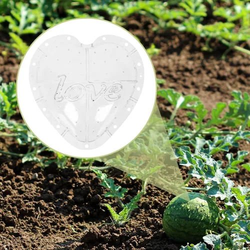 Vista 4 de Forma de fruta de sandía en forma de corazón para hortalizas y frutas de jardín que forman 7.28X7.28X4.52 pulgadas