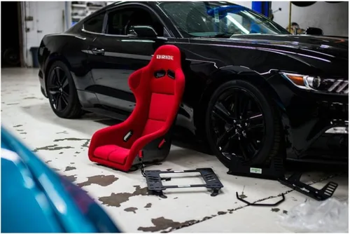 Vista 3 de Planted SB239PA Ford Mustang (2015+) - Soporte del asiento del pasajero