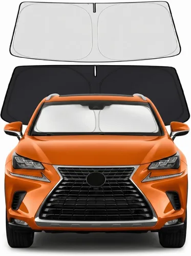 Vista 10 de Parasol para parabrisas para BMW X1 E84 2016-2024 2025, accesorios – Cubierta de parasol para parabrisas de ventana delantera, ajuste personalizado