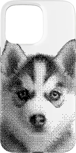 Vista 28 de Cute Siberian Husky for Dog Mom and Paw Parents Case for iPhone 16