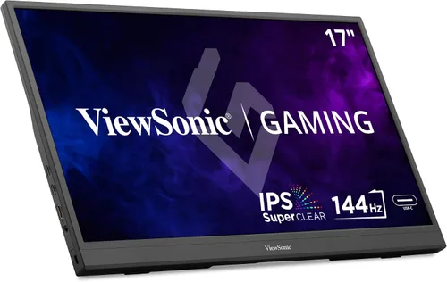 Vista 8 de ViewSonic VA1655 Monitor portátil FHD IPS de 15.6 pulgadas 1080p con soporte integrado, USB C de 60 W, mini HDMI, funda protectora y altavoces