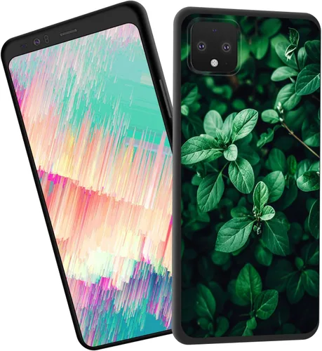 Vista 180 de Funda delgada para Google Pixel 4 XL, funda delgada de silicona de TPU suave a prueba de golpes para Google Pixel 4 XL, astronauta Galaxy