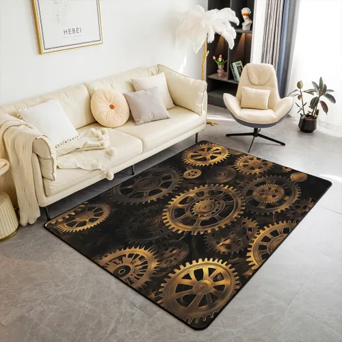 Vista 19 de Alfombra de área de girasol de 3 x 5 pies, alfombra de abeja para niños y niñas, alfombra decorativa floral amarilla, bonita alfombra decorativa