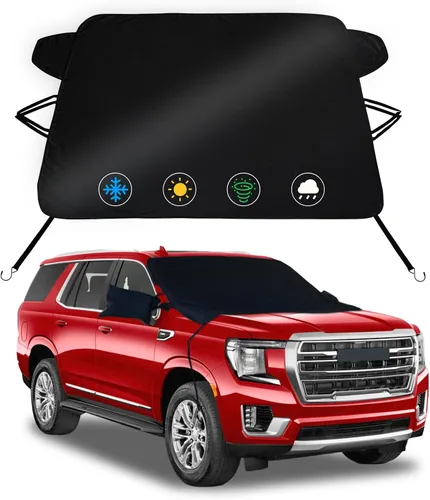 Vista 35 de Cubierta de nieve para parabrisas para Toyota Sequoia 2023-2025 2026/Toyota Tundra 2022-2025 2026 Limited SR5 Platinum TRD Pro Pickup Cubierta