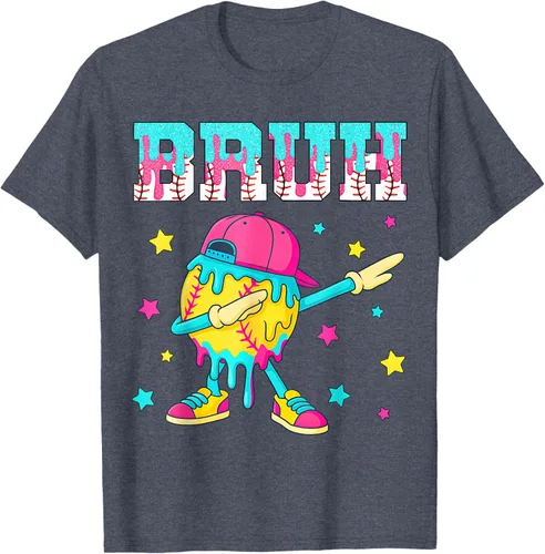 Vista 111 de Baseball Life Style 101 Apparel Youth Drip Baseball Boys Kid Camiseta