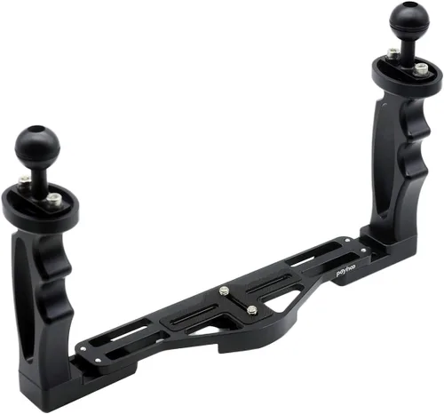 Vista 8 de Bandeja estabilizadora de luz de video subacuática, bandeja de aluminio ligera para GoPro OSMO y cualquier otra cámara con orificio de tornillo