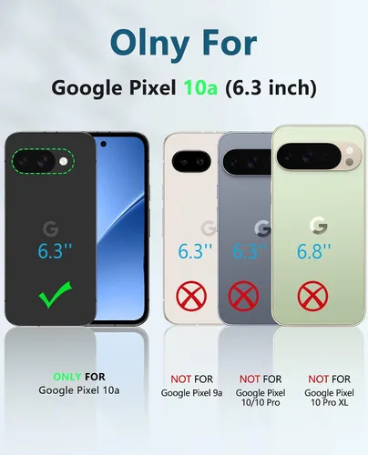 Vista 51 de FNTCASE Funda para iPhone 17 Pro: Fundas delgadas translúcidas de color azul claro compatibles con MagSafe, protección completa de la cámara