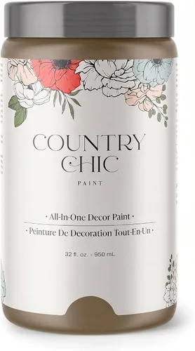 Vista 12 de Country Chic - Pintura a la tiza todo en uno para muebles y armarios, ecológica, acabado mate, con primer y sellador, para madera y metal, Alchemist