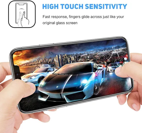 Vista 5 de Phone Case for Xiaomi 12S (6.28"), with 2 x Tempered Glass Screen Protector, Ultra-Thin Clear Soft TPU Bumper Anti-Scratch Shock-proof Case for