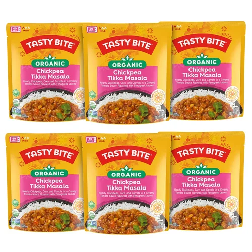 Vista 15 de Tasty Bite - Lentejas Madras de 3 frijoles, orgánico, 10 onzas, 6 unidades (paquete de 6)