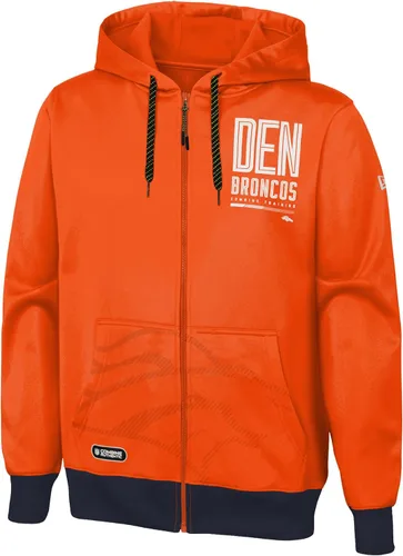 Vista 20 de Outerstuff NFL - Sudadera con capucha para hombre con cremallera completa en colores del