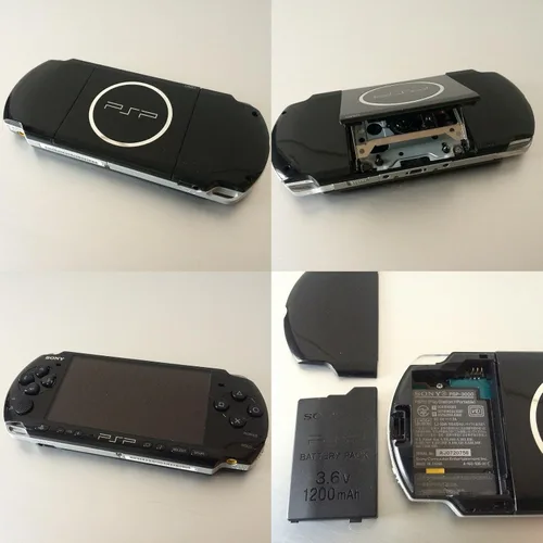 Vista 5 de SONY PSP Playstation Portable Console JAPAN Model PSP-3000 Piano Black (Japan Import)