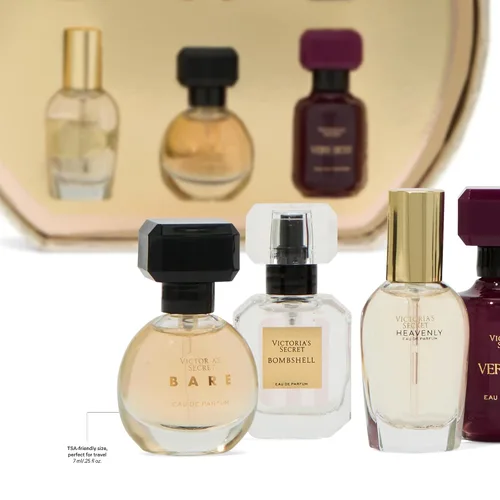 Vista 5 de Victoria's Secret - Juego de regalo Mini Eau de Parfum Discovery: Bombshell, Bombshell Magic, Tease, Bare, Very Sexy y Heavenly