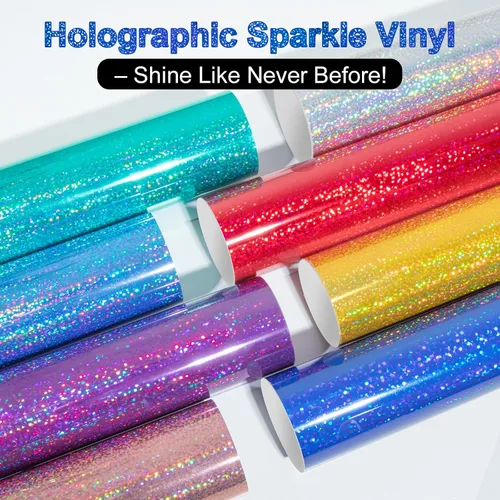 Vista 2 de TECKWRAP Vinilo holográfico permanente cromado metálico azul brillante, 1 x 5 pies