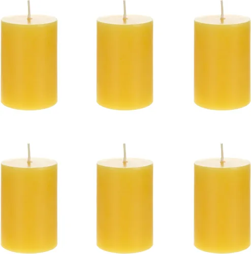 Vista 23 de Mega Candles 1 vela perfumada de citronela sólida, vela de cera vertida a mano de 2 x 3 pulgadas, uso en interiores y exteriores, campamento