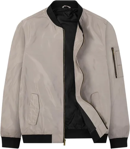 Vista 9 de MADHERO - Chaqueta de piloto ligera y entallada para hombre
