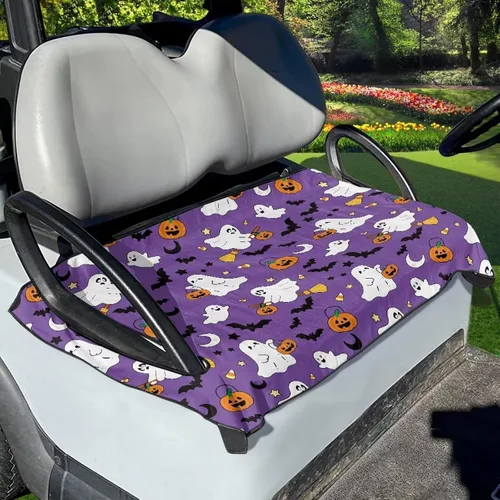 Vista 31 de Fundas de asiento de carrito de golf, mantas para carrito de golf, fundas de asiento de toalla para la mayoría de carritos de golf de 2 asientos