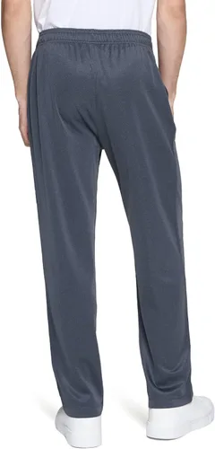 Vista 2 de TSLA Pantalones deportivos de senderismo para hombre, elásticos, pantalones rectos, pantalones deportivos ligeros con bolsillos laterales