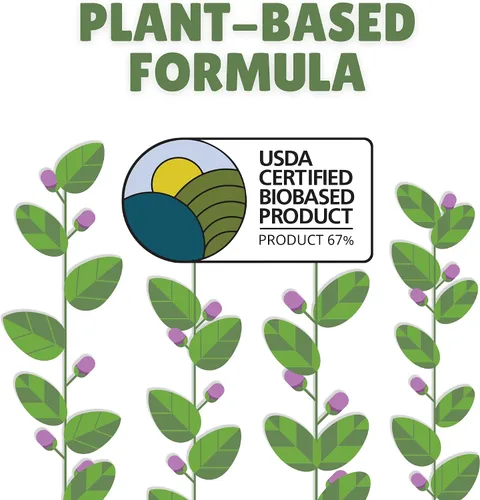 Vista 7 de Botanical Origin Detergente para ropa a base de plantas Azahar y hojas de cítricos, 54 oz (72 cargas)