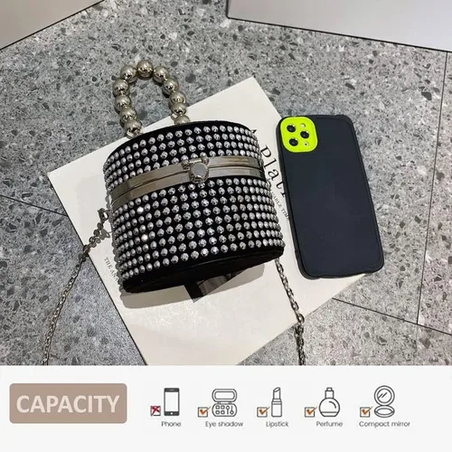 Vista 2 de Zenosy Mini Evening Bag for Women Fashion Handbag Satchel Purse Shoulder Bag Crossbody Purse