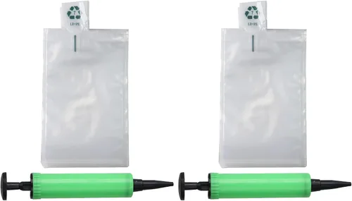 Vista 11 de Bolsas de aire de embalaje, Bolsas protectoras inflables de plástico transparente, Bolsas de embalaje inflables de aire, 50 piezas, 4 x 6 pulgadas