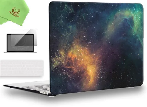 Vista 19 de UESWILL Funda rígida mate 3 en 1 compatible con MacBook de 12 pulgadas con pantalla Retina modelo A1534 + funda de teclado y protector de pantalla