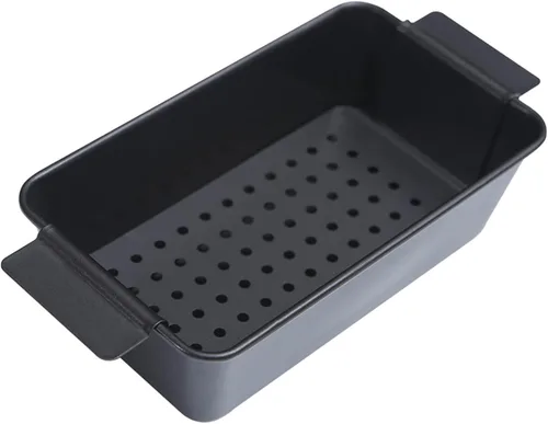 Vista 6 de Tosnail Juego de 4 moldes antiadherentes para pastel de carne con drenaje