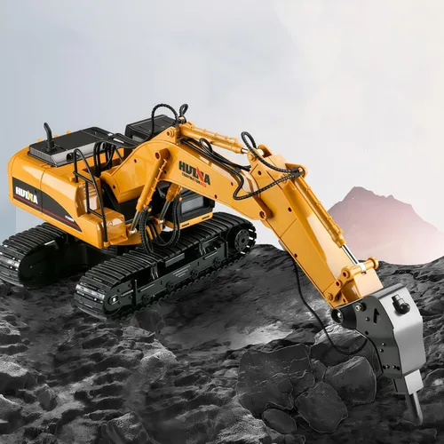 Vista 2 de Gemini&Genius Juguetes de excavadora de taladro para niños, juguete