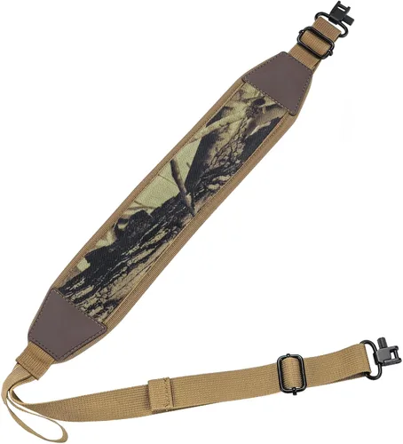 Vista 7 de EZshoot Eslinga de dos puntos con eslabones extraíbles para rifle con cómoda correa acolchada de neopreno para exteriores