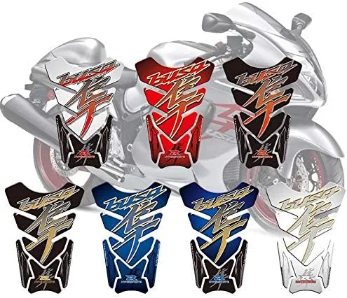 Vista 2 de Motocicleta 3D Pegatina Emblema Protección Tanque Pad Para Suzuki Hayabusa GSX1300R