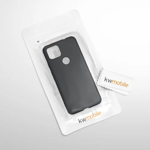 Vista 8 de kwmobile Funda compatible con Google Pixel 5a 5G - Funda protectora de silicona TPU suave y delgada - Negro