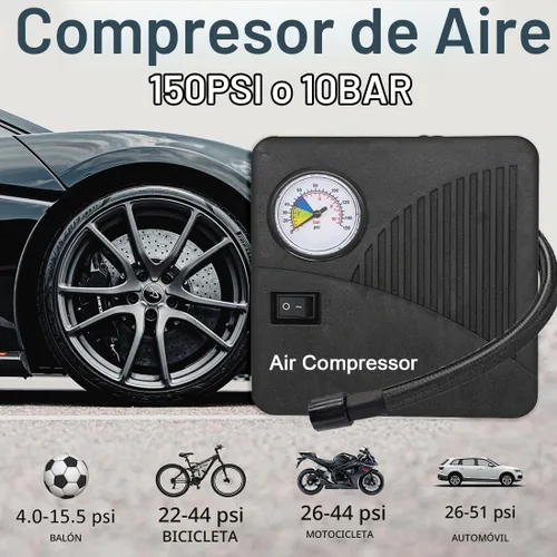 Vista 3 de Paquete de arranque automático de 12 V con compresor de aire, corriente máxima 2000a, cargador de batería de litio para automóvil, bomba de aire