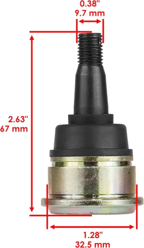 Vista 2 de Caltric Rótula compatible con Yamaha Grizzly 700 Yfm7 2007-2017 / OEM 5Lp-23579-00-00