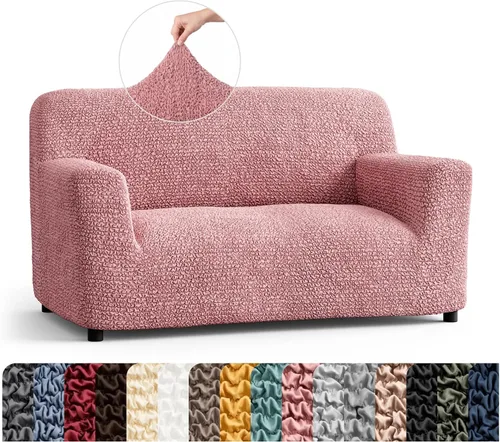 Vista 24 de PAULATO BY GA.I.CO. Funda para Silla - Funda para Sillón - Funda para Sillón - Funda de Tela Suave - Protector de Muebles Elegante de Ajuste Ceniza