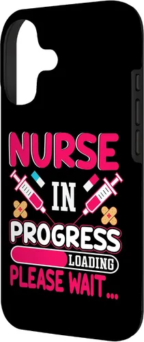 Vista 2 de Nurse is Loading Please Wait Case for iPhone 17