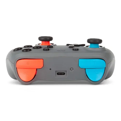 Vista 8 de PowerA Nano Enhanced Wireless Controller for Nintendo Switch - Grey-Neon Works with Nintendo Switch Lite Bluetooth Controller Gamepad Compact
