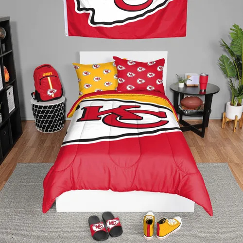Vista 13 de FOCO Unisex-Adult NFL Team Logo Bed in a Bag Comforter Bedding 3-Piece Set