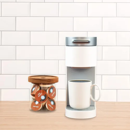Vista 9 de Marca Amazon - Cápsulas de café tostado espresso Happy Belly (tostado oscuro), compatibles con cafetera K-Cup