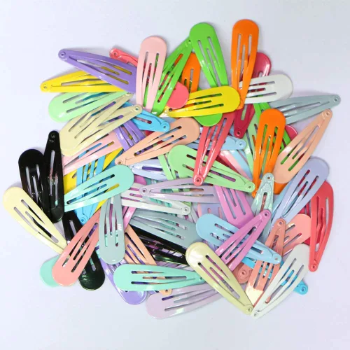 Vista 5 de JIARON 80 pinzas para el cabello, pasadores de metal antideslizantes de 2 pulgadas para niñas, niños, bebés y mujeres (20 colores)