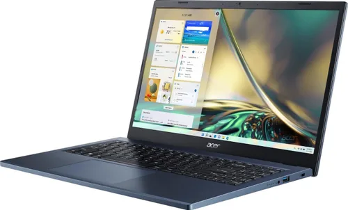 Vista 4 de Acer Aspire 3 - Laptop delgada y ligera, pantalla táctil IPS Full HD de 15.6 pulgadas, AMD Ryzen 5 7520U, 8 GB LPDDR5-512 GB, Wi-Fi 6, azul vapor