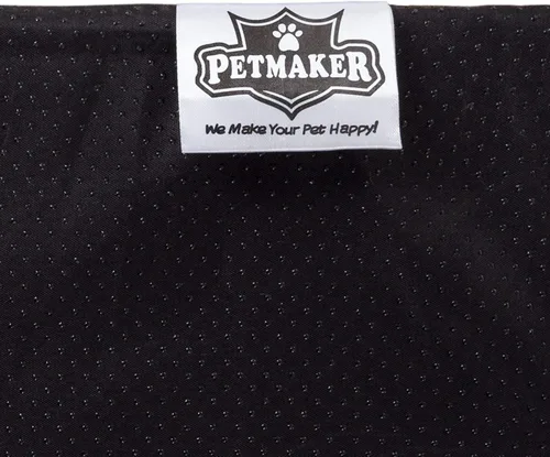 Vista 5 de PETMAKER Cama ortopédica para perros de espuma viscoelástica de 2 capas, funda lavable a máquina, 37 x 24 pulgadas, hasta 65 libras, color marrón