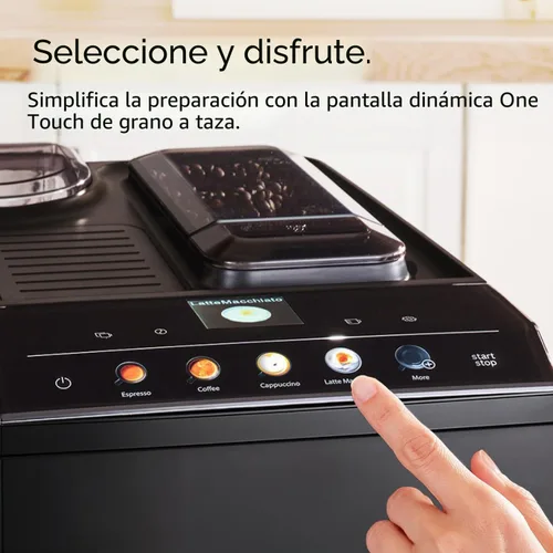 Vista 5 de Bosch Serie 500 Café totalmente automático, máquina de café expreso - Negro