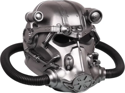 Vista 4 de Casco Power Armor de otoño, cosplay, máscara de Halloween, accesorio coleccionable