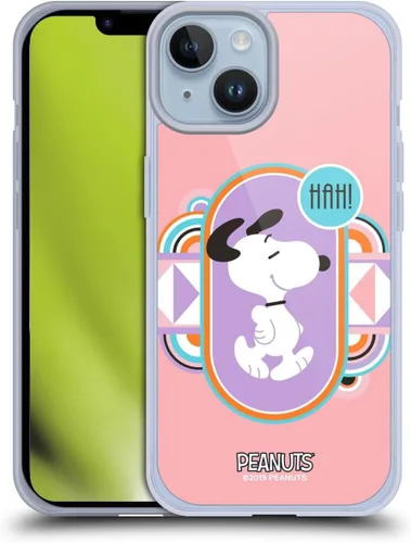 Vista 74 de Head Case Designs Snoopy Deco Dreams - Funda de gel suave con licencia oficial de Peanuts Blue Pattern compatible con Apple iPhone 7 Plus/iPhone 8